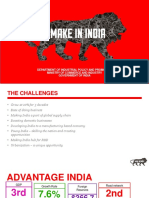 India's Economic Growth and Manufacturing Goals