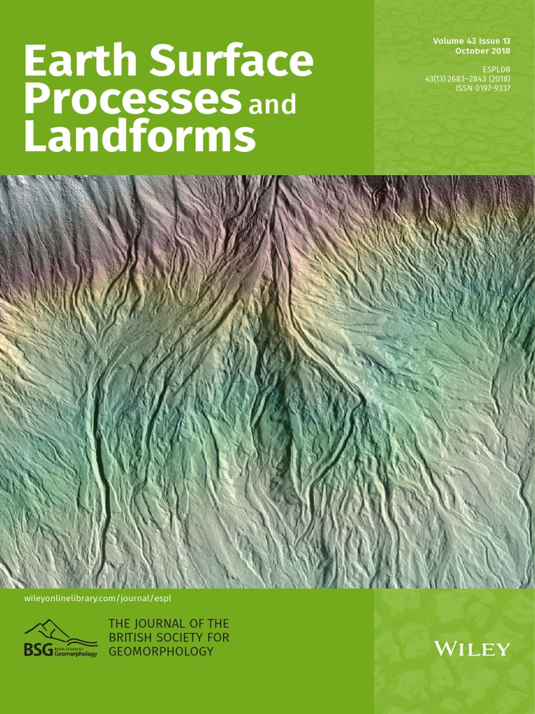 2018-Earth Surface Processes and Landforms | Earth & Life Sciences ...
