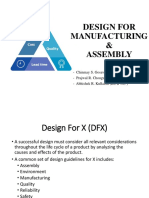 Design For Manufacturing & Assembly