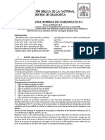 Lectio Divina Domingo Iii Cuaresma Ciclo C PDF