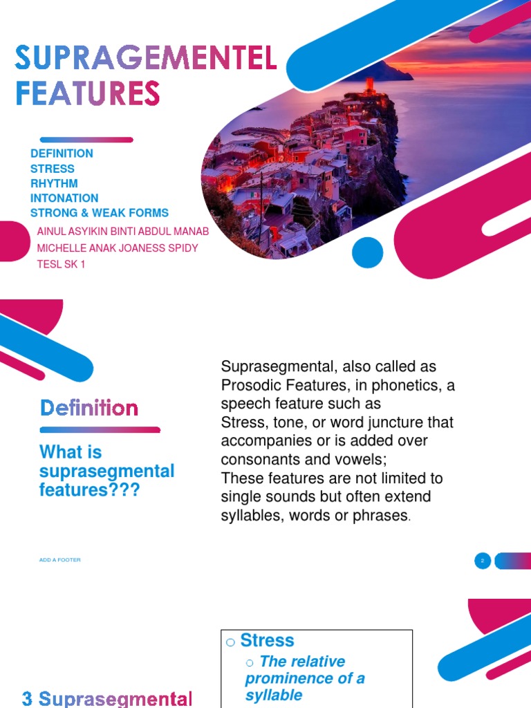Understanding Suprasegmental Features | PDF | Stress (Linguistics ...