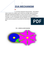 Fig - Geneva Mechanism