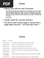 Linux: Getting Help With The Man Command