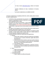 Lineamientos Formación Complementaria Con Modalidd Virtual 2013