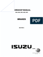Isuzu N-Series Elf Workshop Manual - Section 5 - Brakes - LGBRK-WE-481 PDF