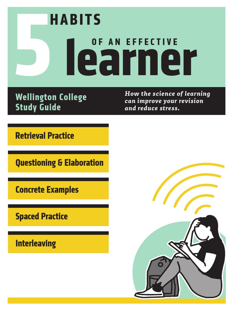 5 Habits of An Effective Learner PDF | PDF | Memory | Concept