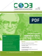 Herman Daly Boletim Sociedade Brasileira Economia Ecológica n019 Especial PDF