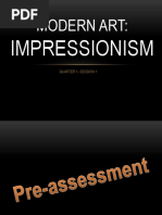 Modern Art:: Impressionism