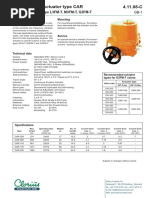 Clorius Actuator CAR