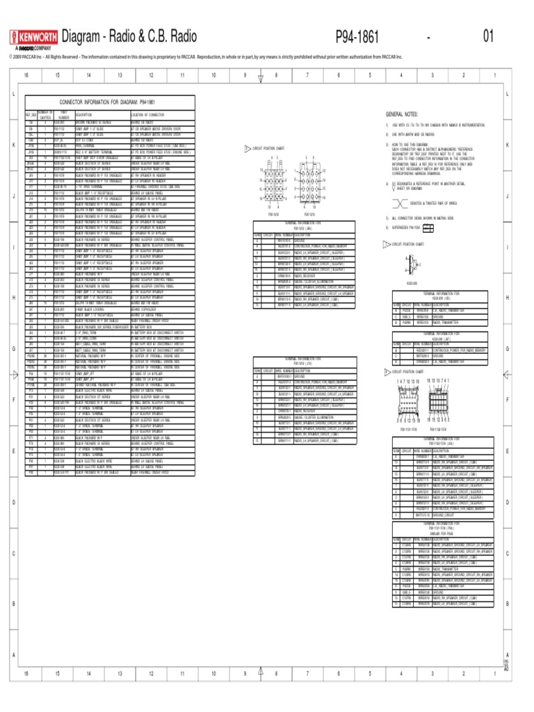 Diagram - Radio & C.B. Radio | PDF | Components | Equipment