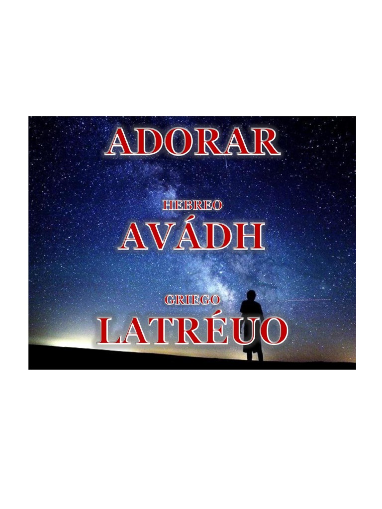 Significado de Adoración en Hebreo | PDF | Yahvé | Oración