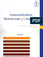 Antimetabolitos. Metotrexate y Citarabina PDF