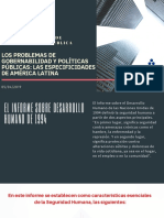 Los Problemas de Gobernabilidad y Políticas Públicas - Las Especificidades de América Latina