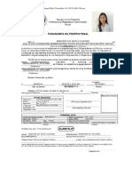 Oath Form PRC PDF