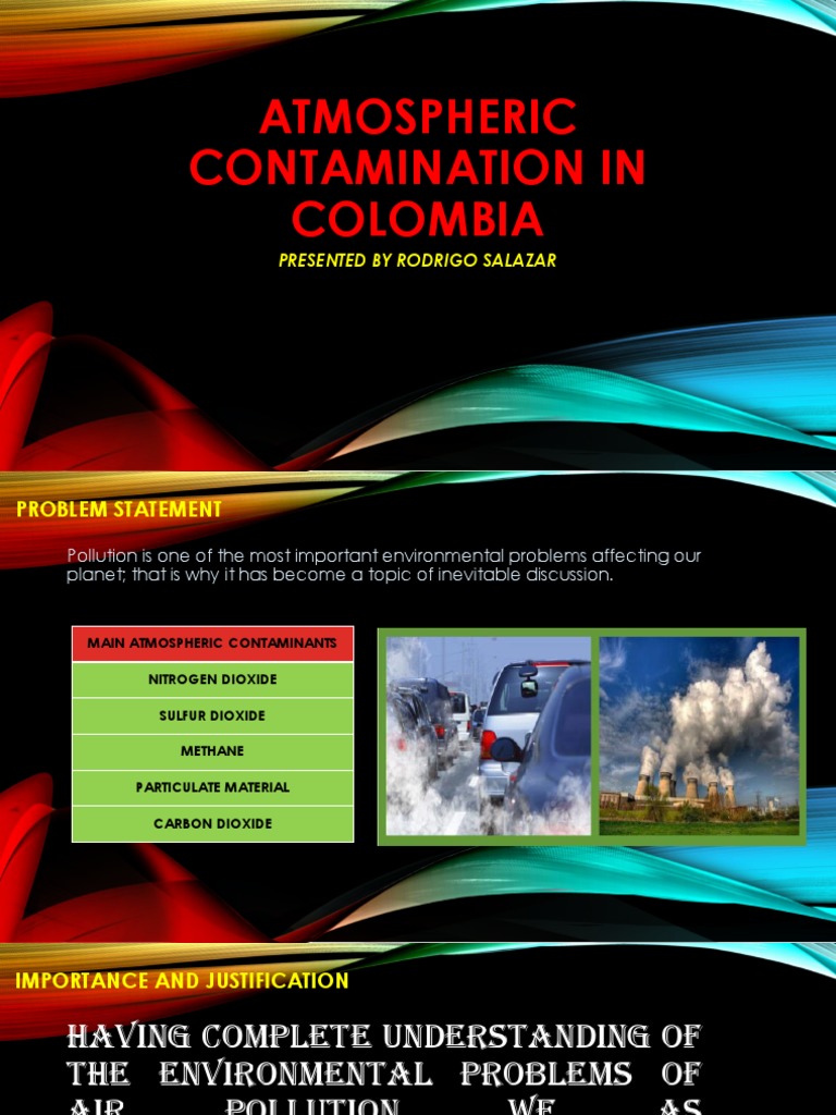 Air Pollution Issues in Colombia | PDF | Air Pollution | Environmental ...