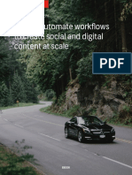 Ebook How To Automate Workflows To Create Social and Digital Content at Scale