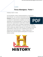 A Grande Farsa Alienígena - Parte 1