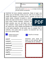 Uso de Las Mayúsculas Con Ricitos de Oro PDF