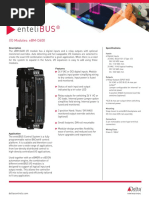 enteliBUS Manager eBMGR-2 Overview | PDF | Touchscreen | Ethernet