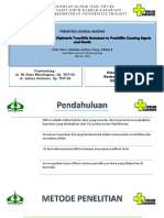 Toxic Genic Diphteriae Resistant Penicillin