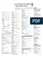 University of California, Santa Cruz: Cademic and Dministrative Alendar