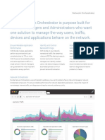 Datasheet - Exinda Network Orchestrator