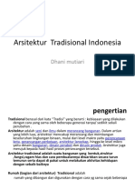 ARSITEKTUR TRADISIONAL INDONESIA