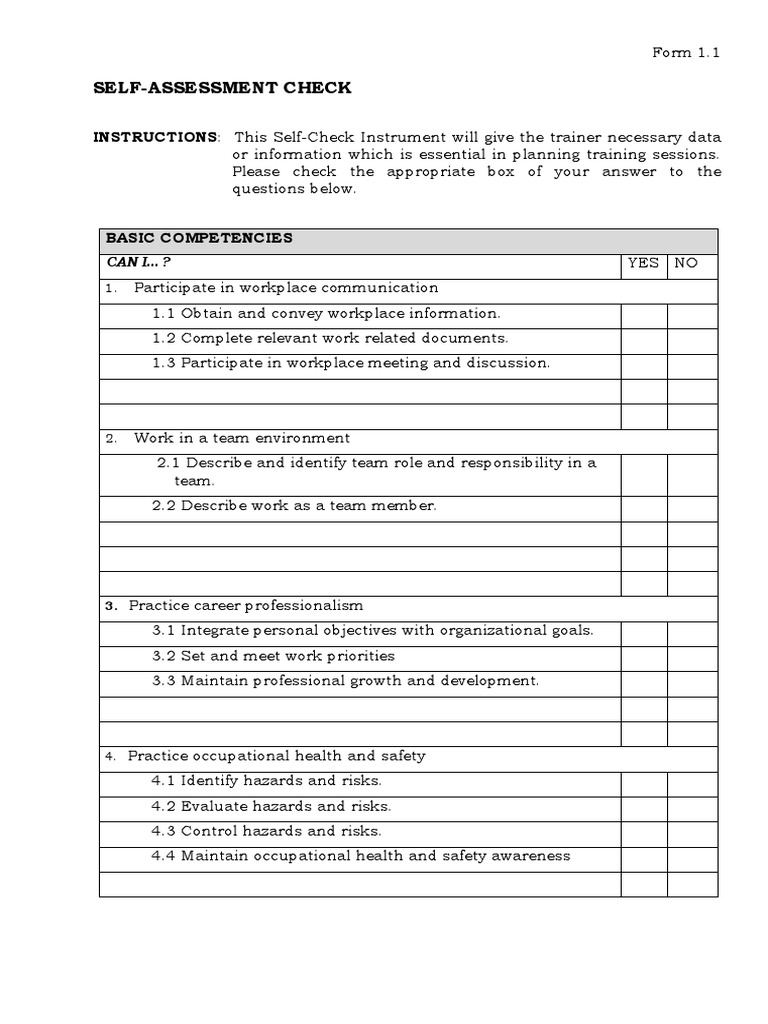 Training Needs Analysis Checklist | PDF | Wi Fi | Computer Network