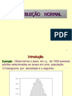 Distribuição Normal PDF