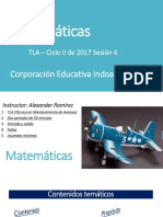 Matemáticas Clase Sesión 4 29082017