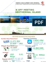 Kick Off Meeting Flores Geothermal Island 5 April 2018 - Dit Panas Bumi KESDM