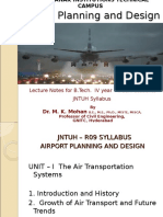 Airport Planning and Design Lecture Notes