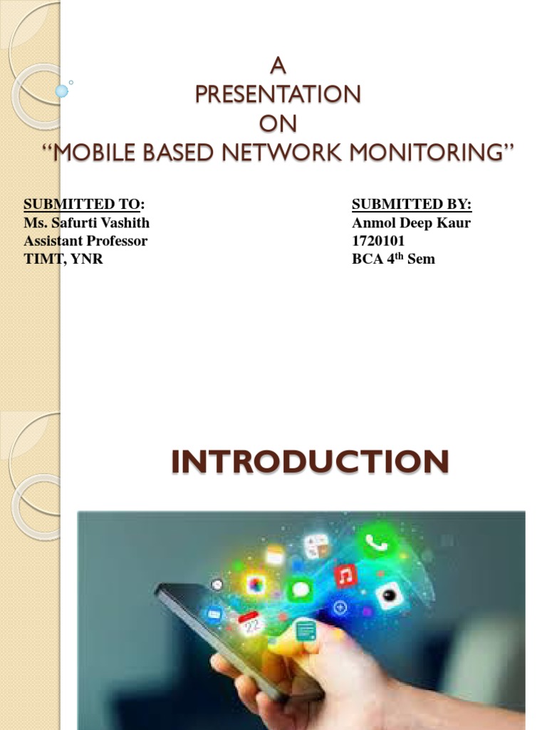 Mobile Network Monitoring via Mobile Agents | PDF | Server (Computing ...