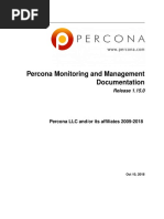 PerconaMonitoringAndManagement-1 15 0 PDF