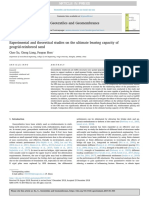 2019 - Chu, Liang e Shen - Experimental and Theoretical Studies On The Ultimate Bearing Capacity of Geogrid Reinforced Sand PDF