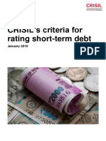 Criteria For Rating Short Term Debt