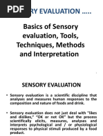 Sensory Evaluation Panelist Training Guide | PDF | Perception | Odor
