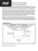 Customer Persona Empathy Map