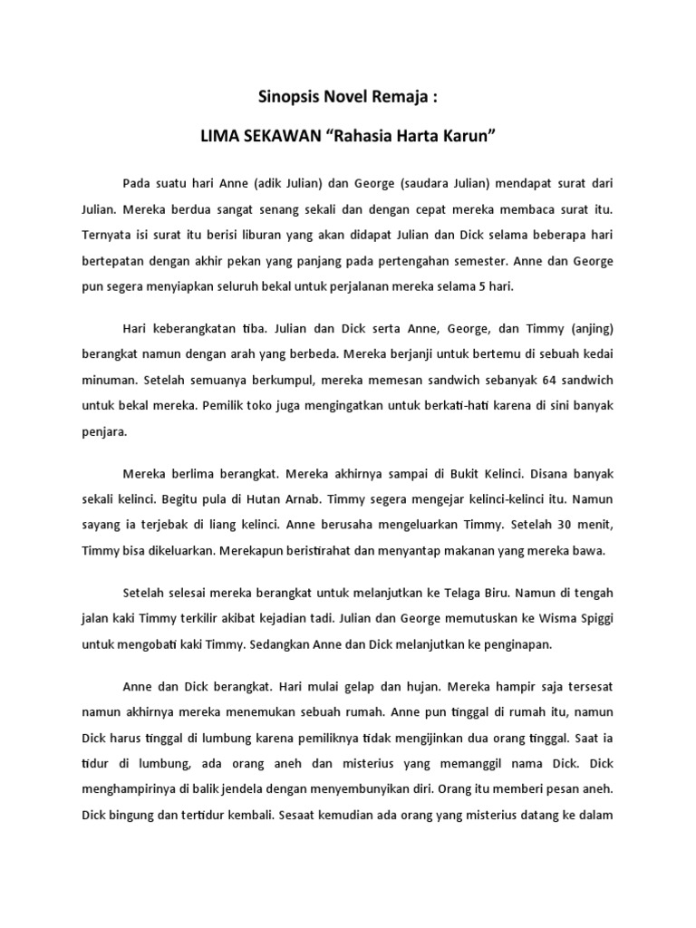 Sinopsis Novel Sang Pemimpi Dan Unsur Intrinsiknya