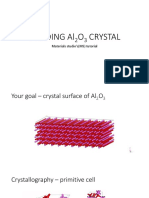 Building Alumina Crystal in MS