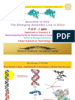 Genomes To Hits: The Emerging Assembly Line in Silico: Prof. B. Jayaram Prof. B. Jayaram