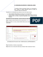 Manual para Carga y Descarga de Tareas