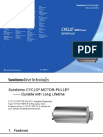 Cyclo Series Motor Pulley