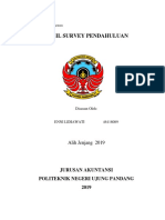 Survey Pendahuluan Bangi Kopi Perintis