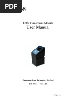 R307 Fingerprint Module User Manual