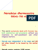 Naradiya Dhama Sastra and Interpretation of Law in Ancient and Medeival India