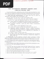 Maternity Benefit (Mines Anc Circus) Rules 1963