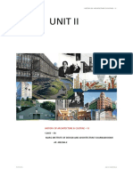 Unit Ii: History of Architecture & Culture - Vi