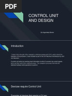 Control Unit and Design