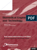 Biomedical Engineering and Technology: International Journal of